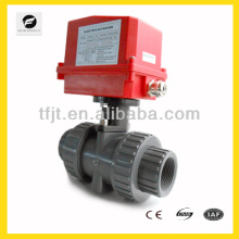 CTF -002 actuator ball motor UPVC valve for water treatment